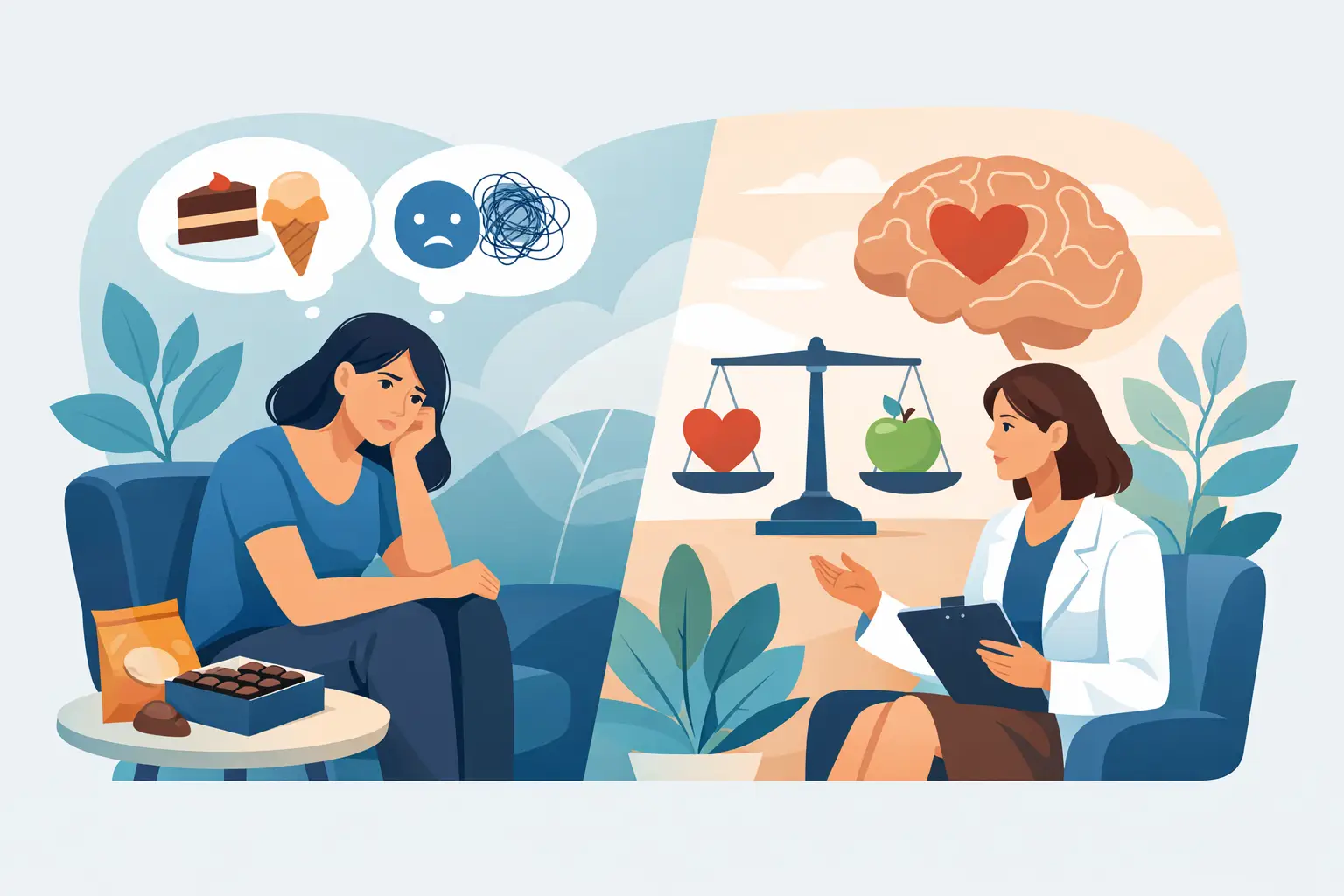 Cómo reducir hambre emocional clínicamente