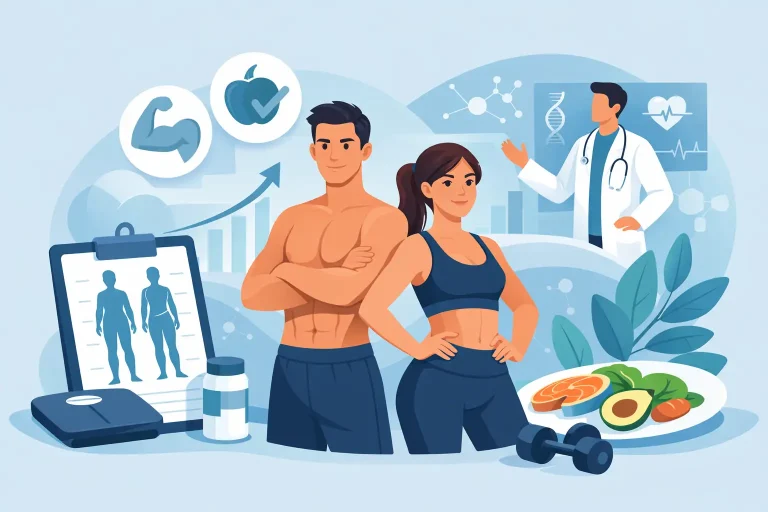 Guía para recomposición corporal médica