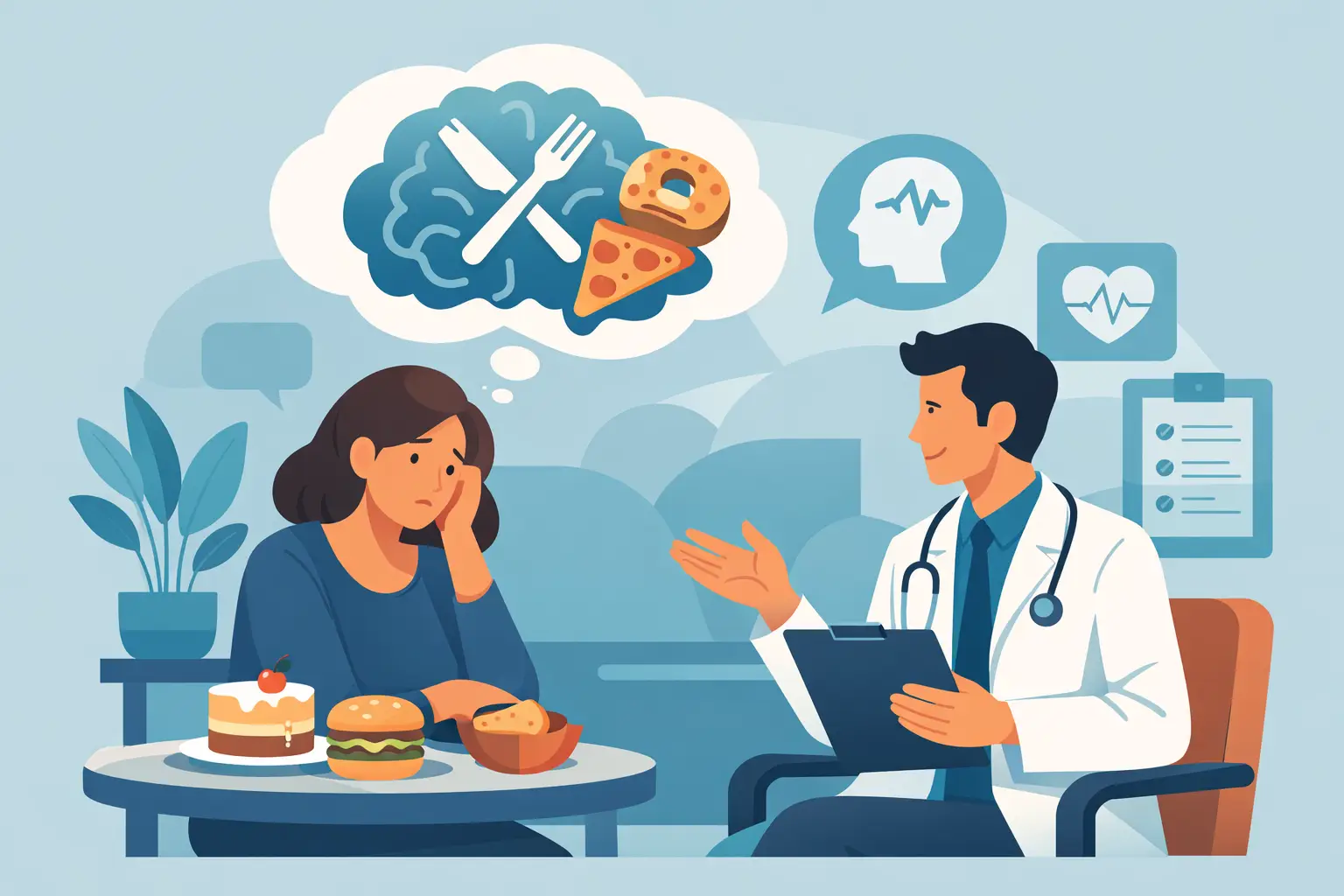 Qué médico trata ansiedad por comida